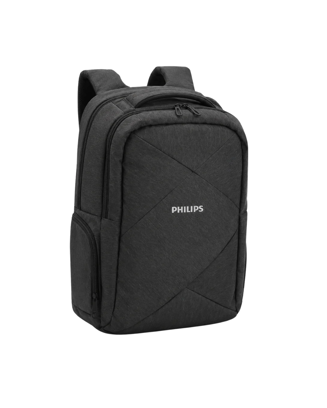 Mochila negra personalizada con el logo de Philips