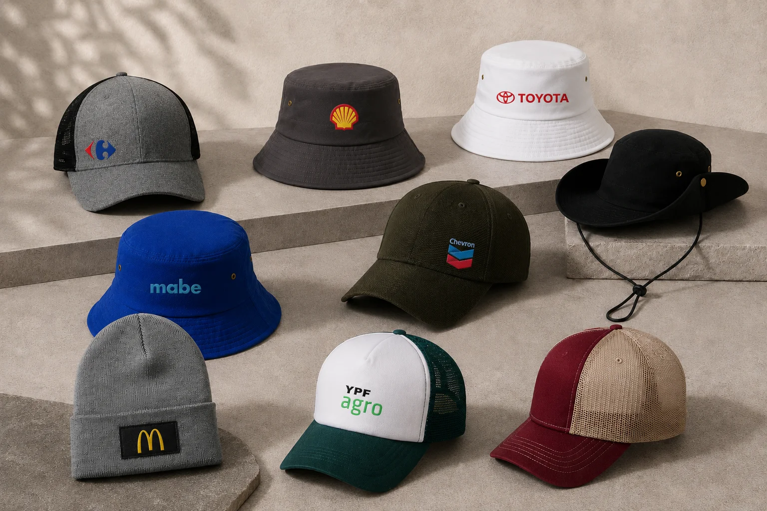 Gorras, pilusos y gorros de lana personalizados